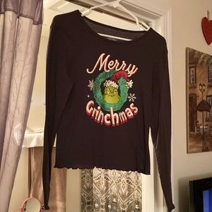 Long sleeve shirt from Kohls , size large with The Grinch on the front..